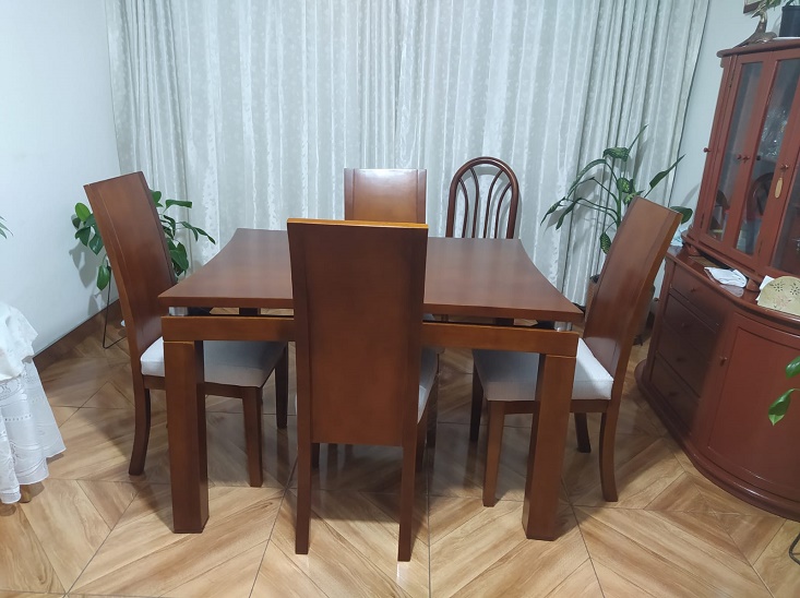 comedor mesa cuadrada