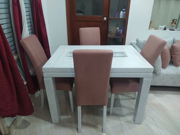 comedor mesa marmol