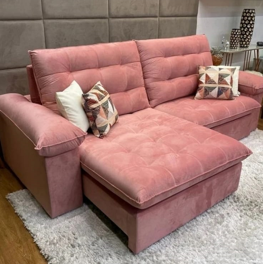 sofa palo rosa